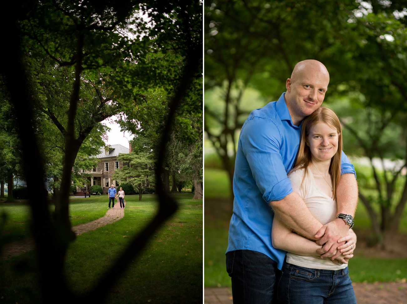 Fort Hunter Harrisburg Engagement Photographer